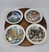 Franklin McMahon LOT of 16 Vintage “The Chicago Collection” plates by McMahon picture