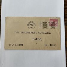 Antique 1932 Envelope to The Bradstreet Company in Fargo North Dakota ND History picture