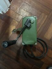 Vintage Military Miltech Hellas hand cranked generator type mlt-hcg-15v USA Made picture