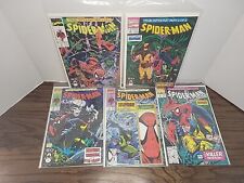 Spider-Man #8 #9 #10 #11 #12 Perceptions Pt 1-5 Marvel 1990 Direct ED NM picture