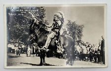 Postcard WI Chippewa Indians Of Northern Wisconsin Near Bruce Wisconsin RPPC picture