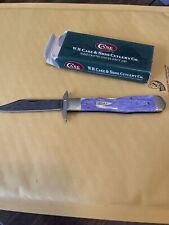 2007 Case 6111 1/2L Cv Cheetah Appaloosa Knife Purple ( 115 ) picture