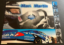 2001 Mark Martin #6 Viagra Ford Taurus - NASCAR Winston Cup Hero Card Handout picture