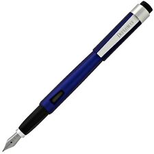 Diplomat Fountain Pen Magnum Indigo Blue Resin Snap On Cap picture
