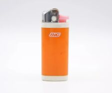 Orange Gas Lighter BIC Vintage Smoking Device Working Collectible Merch picture