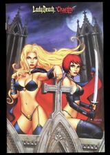 LADY DEATH VS CHASTITY #1 (NM)  Scott Lewis Limited Edition Premium Chaos picture