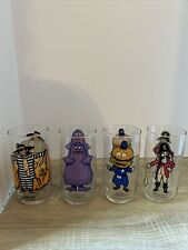 Lot Of 4 Vintage McDonalds 1979 Collector Series Glasses 5 1/8 Inches Tall picture