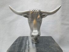 steer head texas longhorn ratrod hotrod car hood ornament  picture