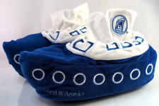 Rare New Holland America Line Cruise Ship Boat Plush Clog Slippers picture
