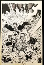 Classic X-Men #7 by Art Adams 11x17 FRAMED Original Art Poster Marvel Comics picture