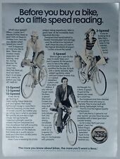 c.1980's Speed Reading ROSS Bicycles Bikes Silver Reflective Vintage Print Ad picture