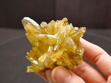 NEW FIND 154g Gemmy Golden Barite Cluster - Guangxi, China picture