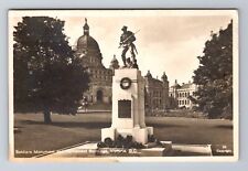 Victoria-British Columbia, Soldiers Monument, Parliament Bldg., Vintage Postcard picture