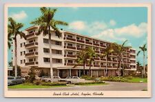 Postcard Beach Club Hotel Naples Florida 1970 picture