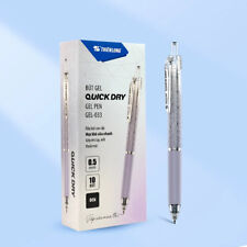 Thien Long Quick Dry Gel Pen 0.5mm 10 Pack Ultra-Fine Tip Smooth Writing picture