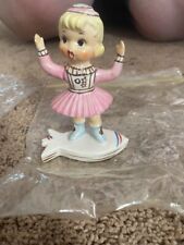 1958 Consco Marilyn Exclusive Pink Space Girl Astronaut Rocket Vintage Figurine picture