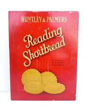Vintage Old Rare Huntley & Palmers Reading Shortbread Ad Litho Tin Box England picture