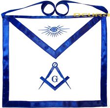 Freemason Blue Lodge Masonic Cotton Cloth Apron DMA-1000 picture
