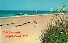 1950'S. OLD SHIPWRECK. MYRTLE BEACH, SC POSTCARD. RR4 picture