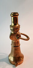 Rare Antique Solid Brass Fire Hose Nozzle USR Co Eureka Fire Hose Division picture