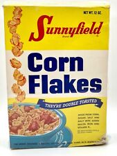 VINTAGE 1966 Sunnyfield Corn Flakes picture