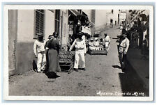 Madeira Portugal Postcard Monte Car c1940's Vintage Posted RPPC Photo picture