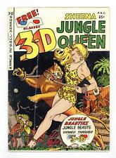 3-D Sheena, Jungle Queen #1 GD+ 2.5 1953 picture