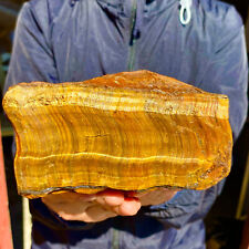 4.6LB Natural tiger's Eye rough raw stone rock specimrn madagescar picture