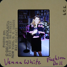 OA2-121 80s TV Hostess Vanna White Doll Release Orig Abolafia 35mm COLOR SLIDE picture
