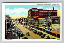 Fremont NE-Nebraska, Main Street, Advertisment, Antique, Vintage c1949 Postcard picture