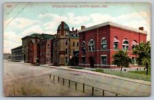 South Omaha Nebraska~Stock Exchange~Evans Snider Buel Co~Geo Burke~c1910 picture