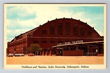 Indianapolis IN-Indiana, Butler University Fieldhouse, Antique Vintage Postcard picture