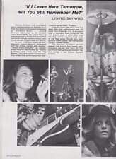 1970's Georgia Southern Yearbook LYNYRD SKYNYRD LAST COLLEGE APPEARANCE picture