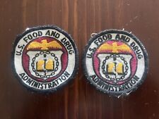 FDA. U S Food And Drug Administration Vintage Patches picture