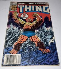 Marvel Comics The Thing #1 Key Issue Origin Of Ben Grimm Vintage Book 1983 VF picture