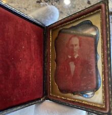 1/6th DAGUERREOTYPE Of MAN DAG PHOTOGRAPH In Case picture