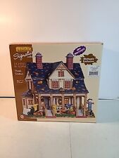 Lemax Signature Brickle Residence Lighted Fall Village Harvest RARE Like New picture