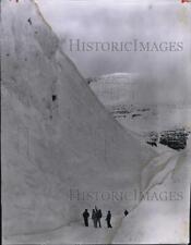 1959 Press Photo Glacier, 78ft drift - spx02169 picture