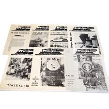 Live Steam Newsletter Lot of 7 Vintage 1966-69 Scale Railroad Train Engine picture