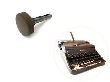 Left Platen Knob for Hermes 2000 Typewriter Vtg Schreibmaschine Brown picture