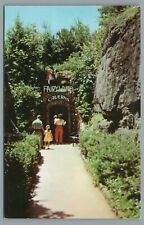 Entrance To Fairyland Cavern Rock City Gardens Lookout Mountain Vintage Postcard picture