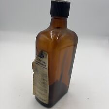 Rare Vintage Linctus Codeine Bottle Sharpe Dohme  16oz Amber SPASAVER 1930's picture