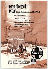 1950s UNION PACIFIC RAILROAD WONDERS OF THE WEST ADVERTISING PRINT AD Z5775 picture