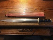 Well made Vintage Short sword with scabbard made of bone , Very Rare and Unique picture