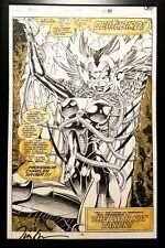 X-Men #274 pg. 30 Deathbird Jim Lee 11x17 FRAMED Original Art Poster Marvel Comi picture