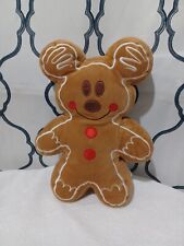 Mickey Mouse Gingerbread Man Plush Doll  12