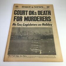 NY Daily News july 3 1976 Death For MurderersLegislators On Holiday picture