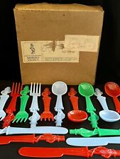VTG Planters Nut & Chocolate Co. All 5 Sets Child’s Flatware With Orig Box RARE picture