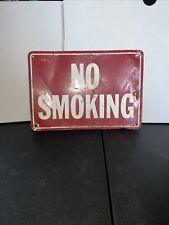 Vintage Metal  No Smoking Sign 96-018PS picture