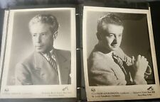 1940/50 RCA Victor Photo Album Conductors Virtuosos Multiple Press Photos picture